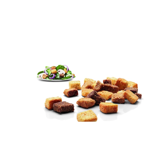 Fresh Gourmet Homestyle Cheese & Garlic MultiGrain Croutons 2.5lbs, PK4 74539 Zoro